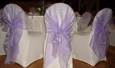 Chair Covers, Sashes, Tie Backs, Cord Tassels, Napkins, Accessories, Velvet Table Cloths