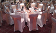 Chair Covers, Sashes, Tie Backs, Cord Tassels, Napkins, Accessories, Velvet Table Cloths