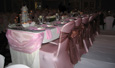 Chair Covers, Sashes, Tie Backs, Cord Tassels, Napkins, Accessories, Velvet Table Cloths