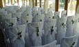 Chair Covers, Sashes, Tie Backs, Cord Tassels, Napkins, Accessories, Velvet Table Cloths