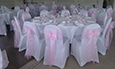 Chair Covers, Sashes, Tie Backs, Cord Tassels, Napkins, Accessories, Velvet Table Cloths