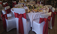 Chair Covers, Sashes, Tie Backs, Cord Tassels, Napkins, Accessories, Velvet Table Cloths