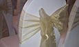 Chair Covers, Sashes, Tie Backs, Cord Tassels, Napkins, Accessories, Velvet Table Cloths